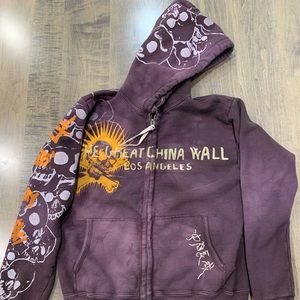 China wall hoodie